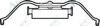 VW 7D0615295B Accessory Kit, brake pad